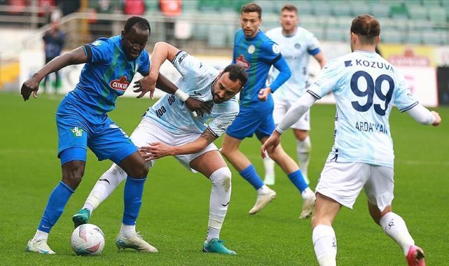 Çaykur Rizespor 3 Puanı 3 Golle Aldı