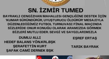 İzmir'de Toplumsal Uyuşturucu ile Mücadele İçin Sporun Gücü Kullanıldı