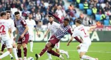 Trabzonspor Evinde Farklı Galip