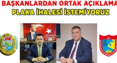 Ulaşımın Başkanlarından S ve T Plaka İhalesine Tepki