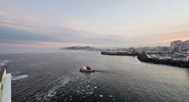 Çanakkale Boğazı Sis Nedeniyle Transit Gemi Geçişlerine Kapatıldı