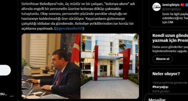 Seferihisar Belediyesi'nde Skandal İddiası