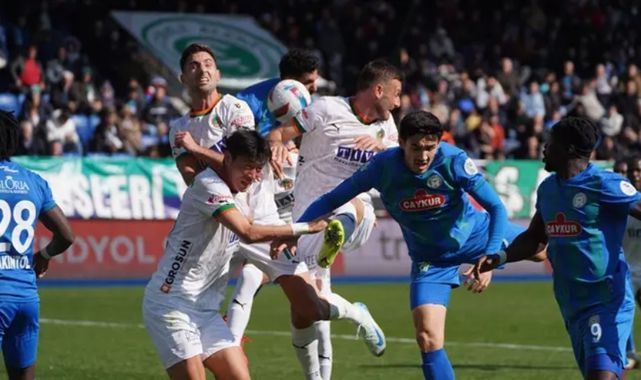 Çaykur Rizespor Evinde Galip