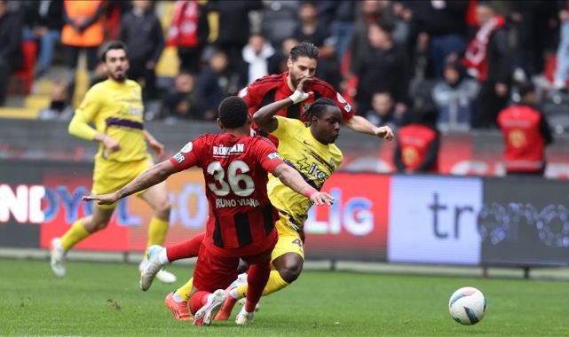 Gaziantep FK Sahasında Galip