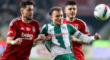 Konyaspor, Beşiktaş'ı 9 Kişiyle Devirdi