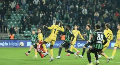 Lider Kocaelispor İstanbulspor'a Takıldı