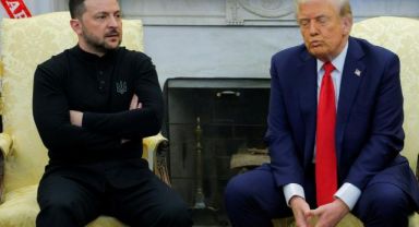 Trump ile Zelenskiy Kameralar Önünde Tartıştı