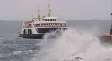Güney Marmara'da Bazı Feribot Seferleri İptal