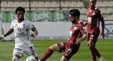 Lider Kocaelispor'a Bandırma Çelmesi