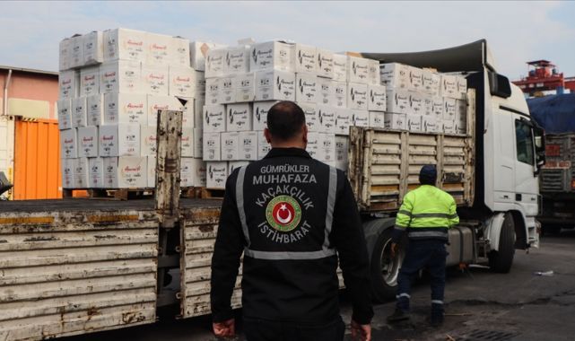 Gümrük Muhafaza Sigara Kaçakçılarına Geçit Vermedi