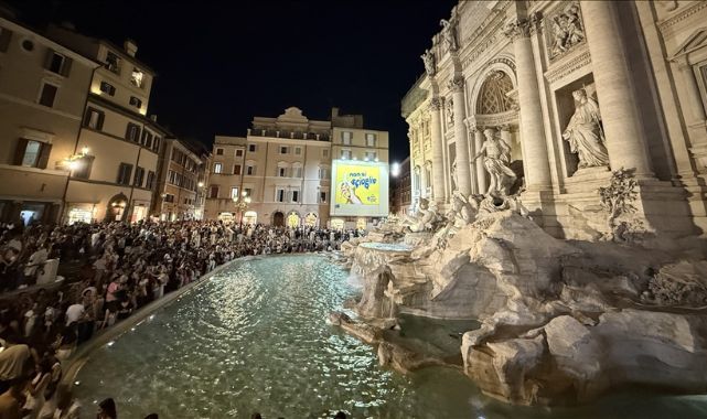 Roma'da Gazze'ye Destek Etkinliği