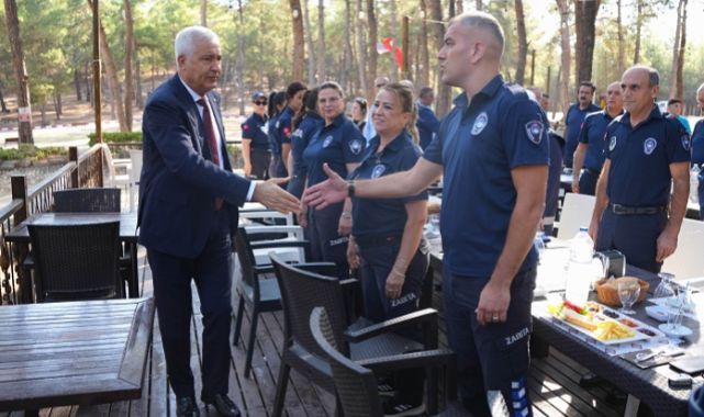 Başkan Türkmen'den Zabıta Haftası Kutlaması