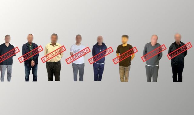Kırmızı Bültenle Arananlar Türkiye'de