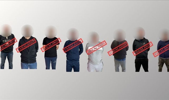 Kırmızı Bültenle Arananlar Türkiye'de