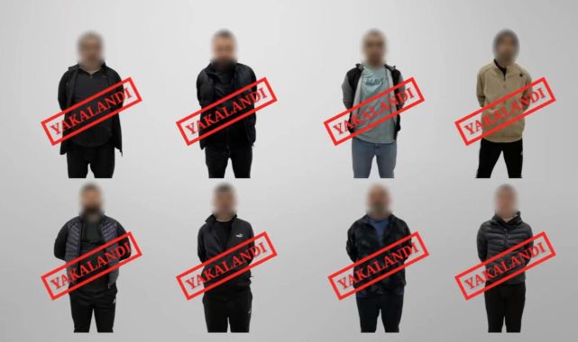 Kırmızı Bültenle Arananlar Türkiye'de