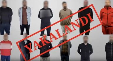 Kırmızı Bültenle Arananlar Türkiye'de