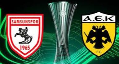 Samsunspor AEK Atina Karşılaşması TRT-1'de