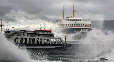 Deniz Ulaşımına Olumsuz Hava Engeli