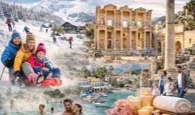 Ege'de Turizm Rotası Kışa Döndü