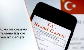 İşyeri Ruhsat Yönetmeliğinde Değişiklik