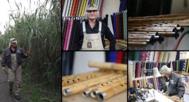 Kamıştan Ney Yapan Usta