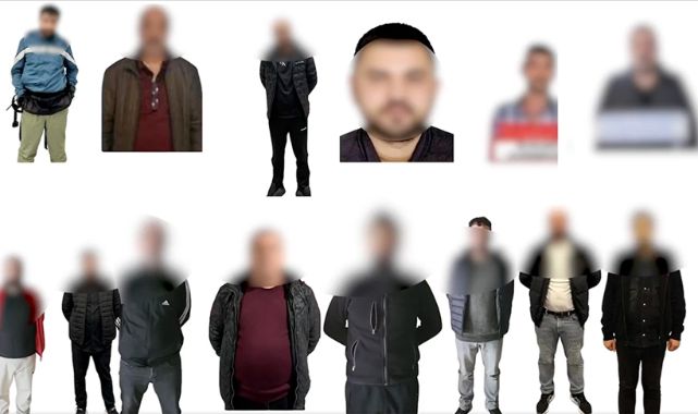 Kırmızı Bültenle Aranan 14 Kişi Türkiye'de