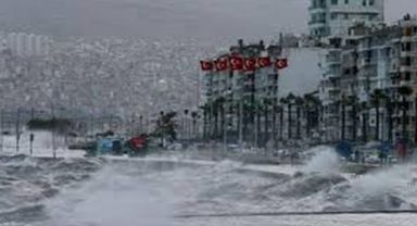 Meteoroloji'den Ege Kıyıları İçin Fırtına Uyarısı