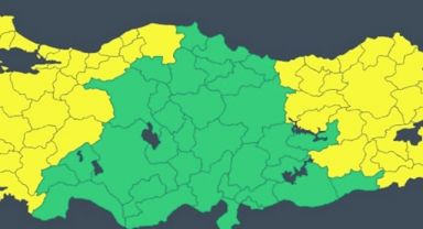 Meteorolojiden 48 İl İçin Sarı Uyarı