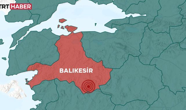 Sındırgı'da 4,4 Büyüklüğünde Deprem