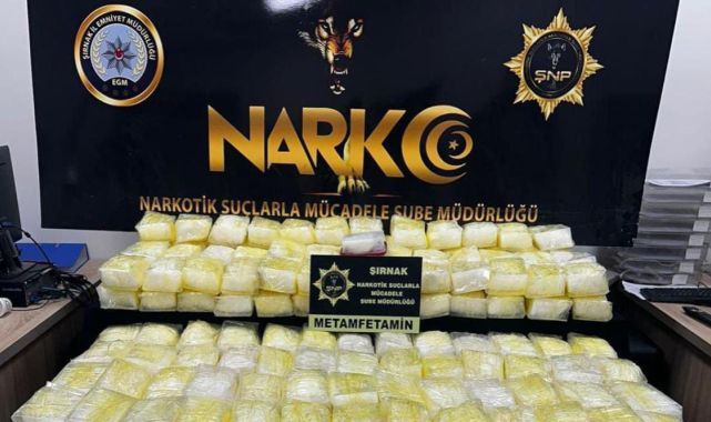 Şırnak'ta Uyuşturucu Operasyonu