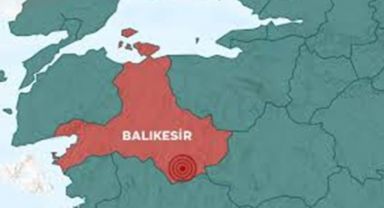 Balıkesir'de 4 Büyüklüğünde Deprem