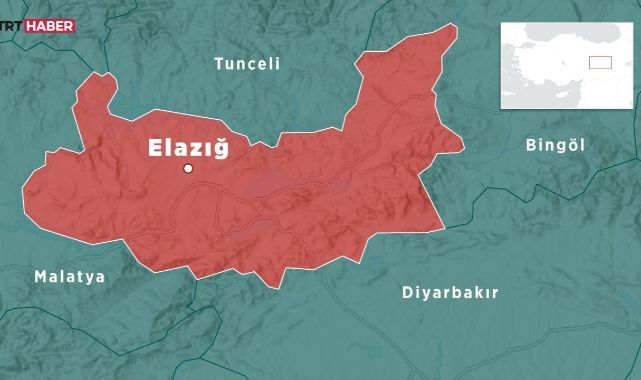 Elazığ'da 4,3 Büyüklüğünde Deprem