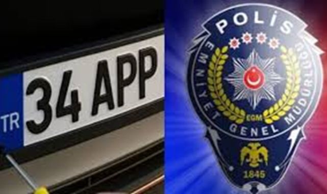 Emniyetten APP Plakası Uyarısı