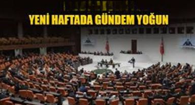 Meclis Gündeminde Bu Hafta