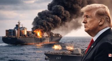 ABD İran’a Ait Kargo Gemisini Vurdu İddiası