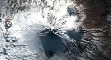 Ağrı Dağı'nın Uydudan Görüntüsü