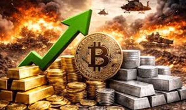 Altın Gümüş Bitcoinde Sert Yükseliş