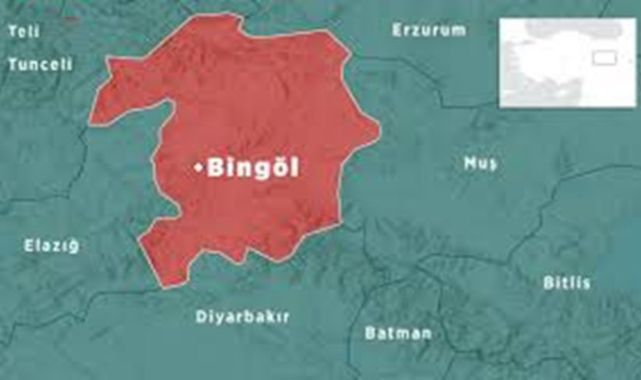 Bingöl’de 4.4 Şiddetinde Deprem
