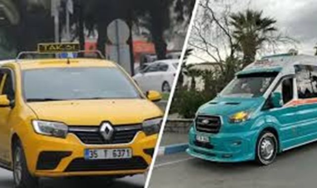 İzmir'de Taksi ve Minibüse Zam