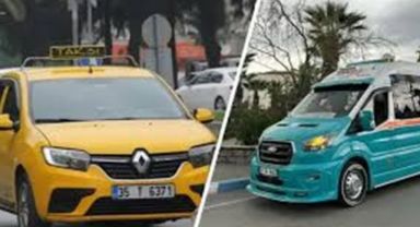 İzmir'de Taksi ve Minibüse Zam