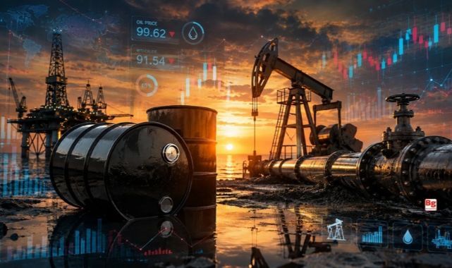 Brent Petrolün Varili 91,45 Dolar