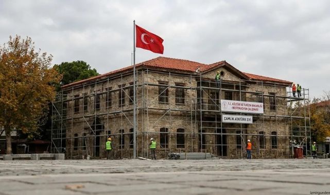 Çamlık Atatürk Evi Restorasyonu Başlıyor