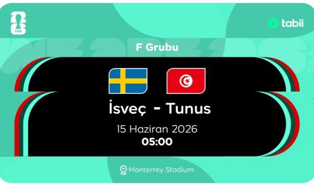 İsveç Tunus Maçı TRT 1'de