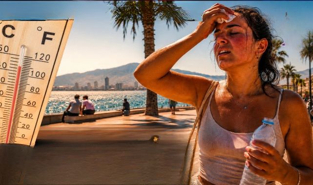 İzmir'de Sıcaklık 40 Dereceyi Aşacak