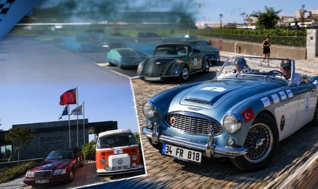 Klasik Otomobil Tutkunları Urla'da