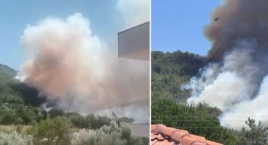 Fethiye’de Orman Yangını