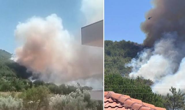Fethiye’de Orman Yangını