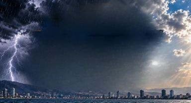 İzmir’de 5 İlçede Sağanak Alarmı