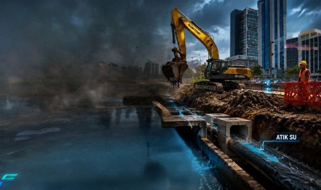 İzmir'de Yağmur Suyu Kanalizasyondan Ayrılıyor