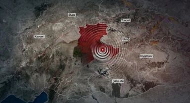 Malatya'da 5 Şiddetinde Deprem